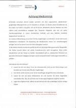 Achtung Medizintrick