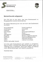 Bücherfreunde aufgepasst