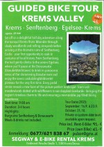 guided bike tour krems valley