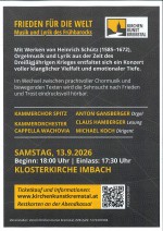 Konzert FRIEDEN für die Welt - Flyer Seite 2